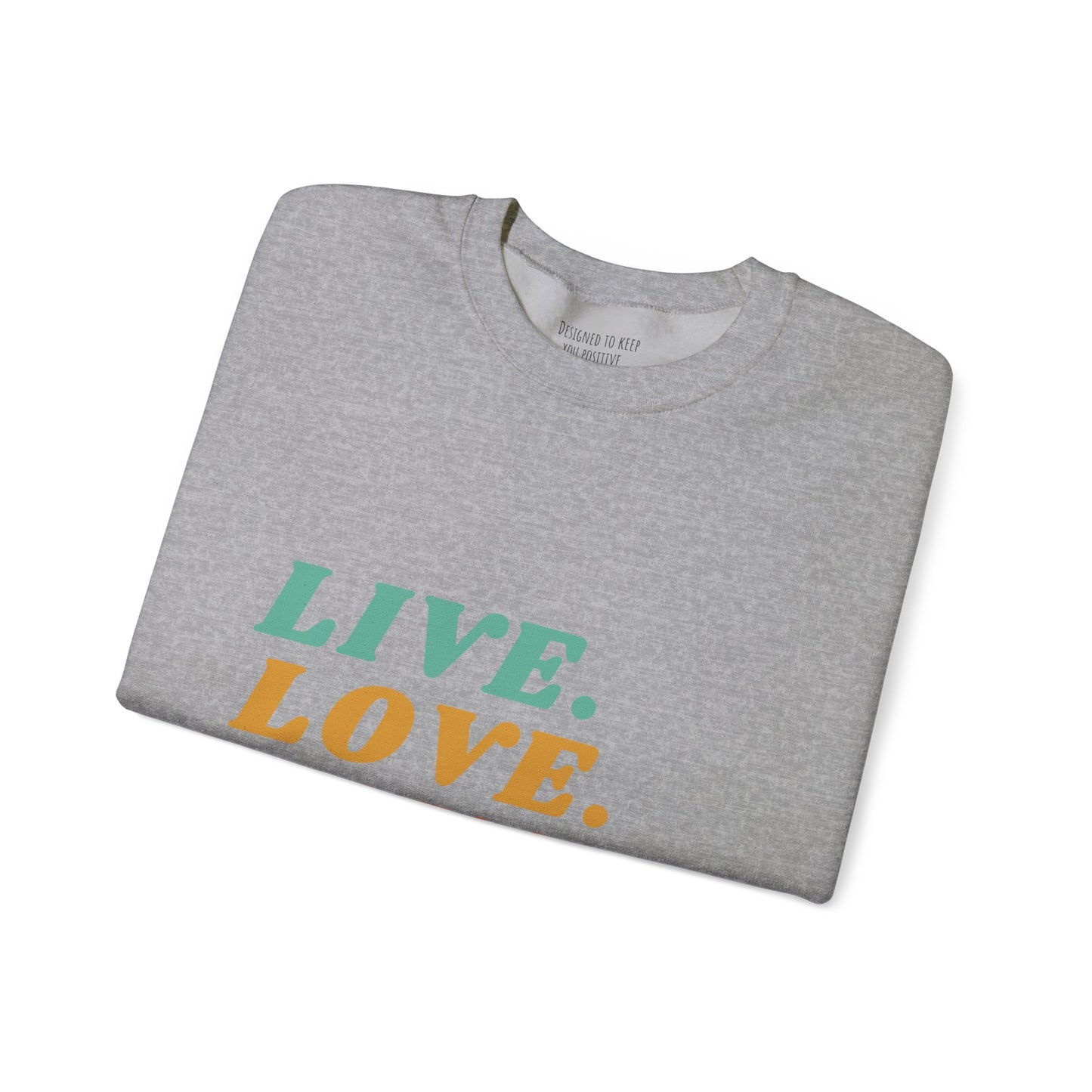 Sudadera unisex con cuello redondo Savor Life